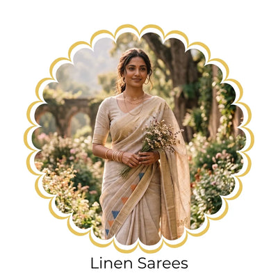 Linen Sarees